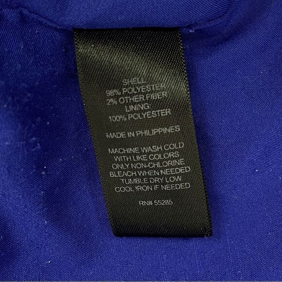 Express Paisley Tiered Ruffle Sleeveless Maxi Dress Purple Small - Picture 11 of 11